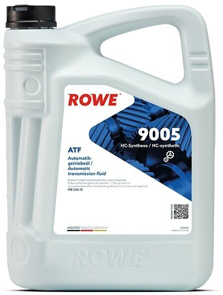 Масло трансмиссионное ROWE ATF 9005, 5 л