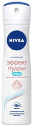 Nivea антиперспирант, спрей, Эффект пудры Fresh