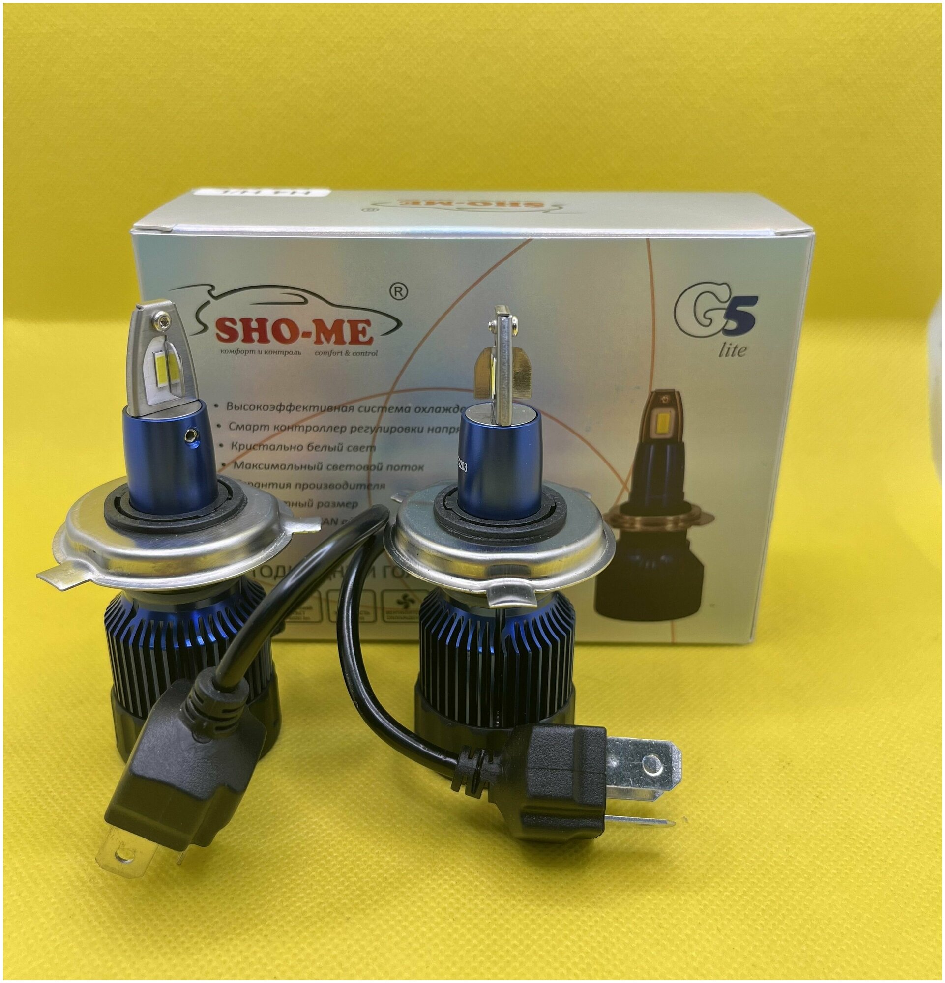 Светодиодные лампы SHO-ME G5 LITE H4