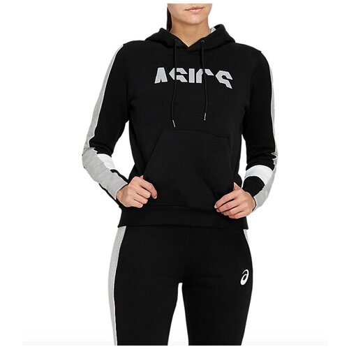 Толстовка женская ASICS 2032B691 002 COLORBLOCK OTH HOODY , размер XL, Рост 176 см, черный