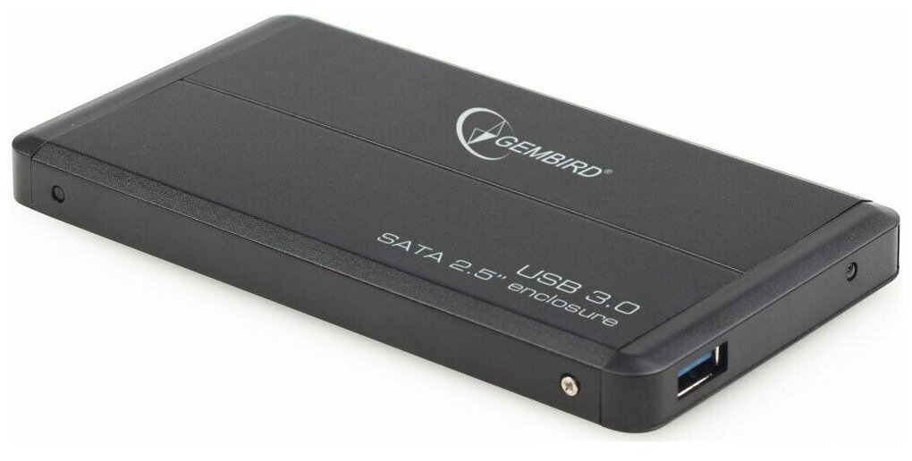 GEMBIRD (13046) EE2-U3S-2 внешний корпус 2.5", черный, USB 3.0, SATA, металл - фотография № 20