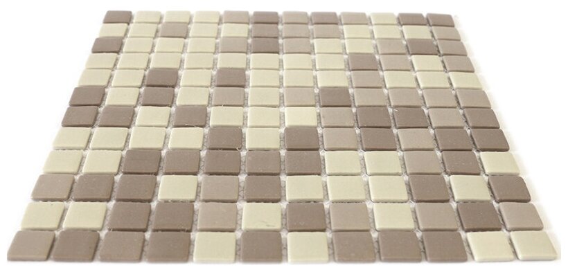 Мозаика плитка из стекла Natural Mosaic STP-BG020 бежевая светлая полированная