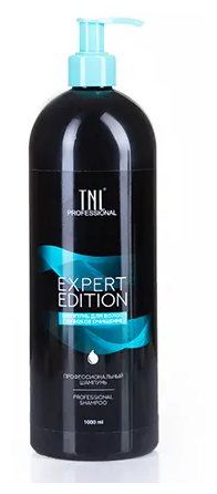 Шампунь глубокого очищения для волос TNL Expert edition с дозатором, 1000 мл