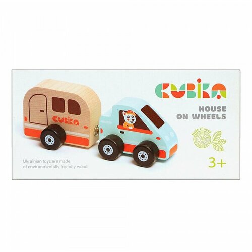 cubika 15009 ld 12 игрушка логическая башня Игрушка транспортная «Трейлер», CUBIKA