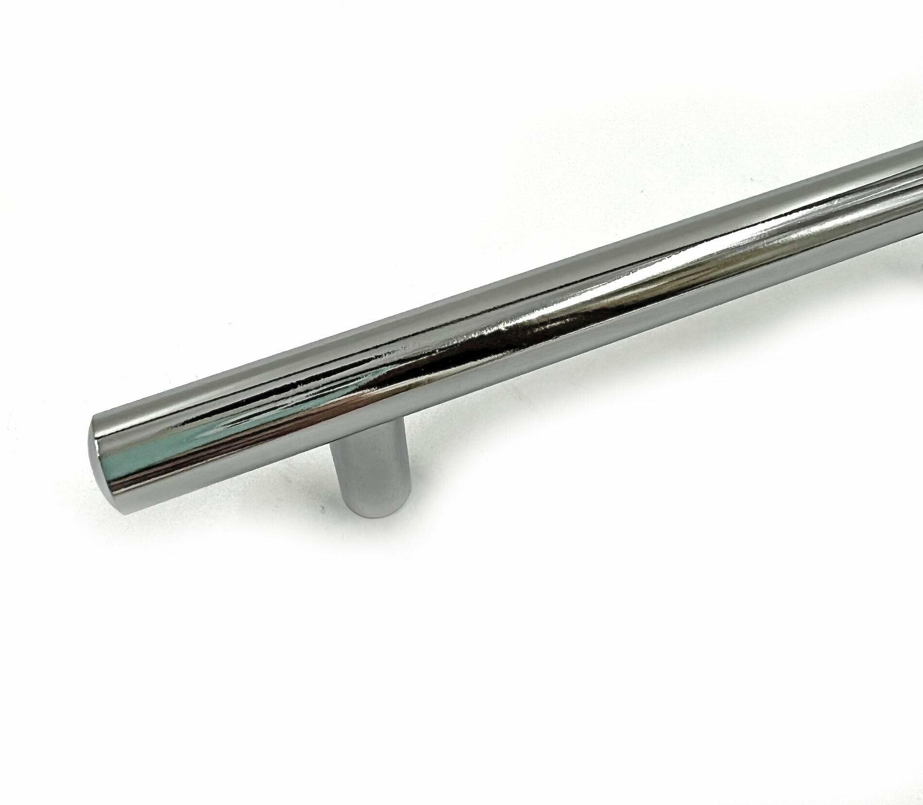 Ручка мебельная - рейлинг d10 мм L96  хром (CP)2 шт.