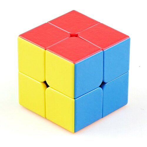 Кубик головоломка 2X2 MoYu Magic Cube головоломка moyu в виде домика 2x2 house розовый