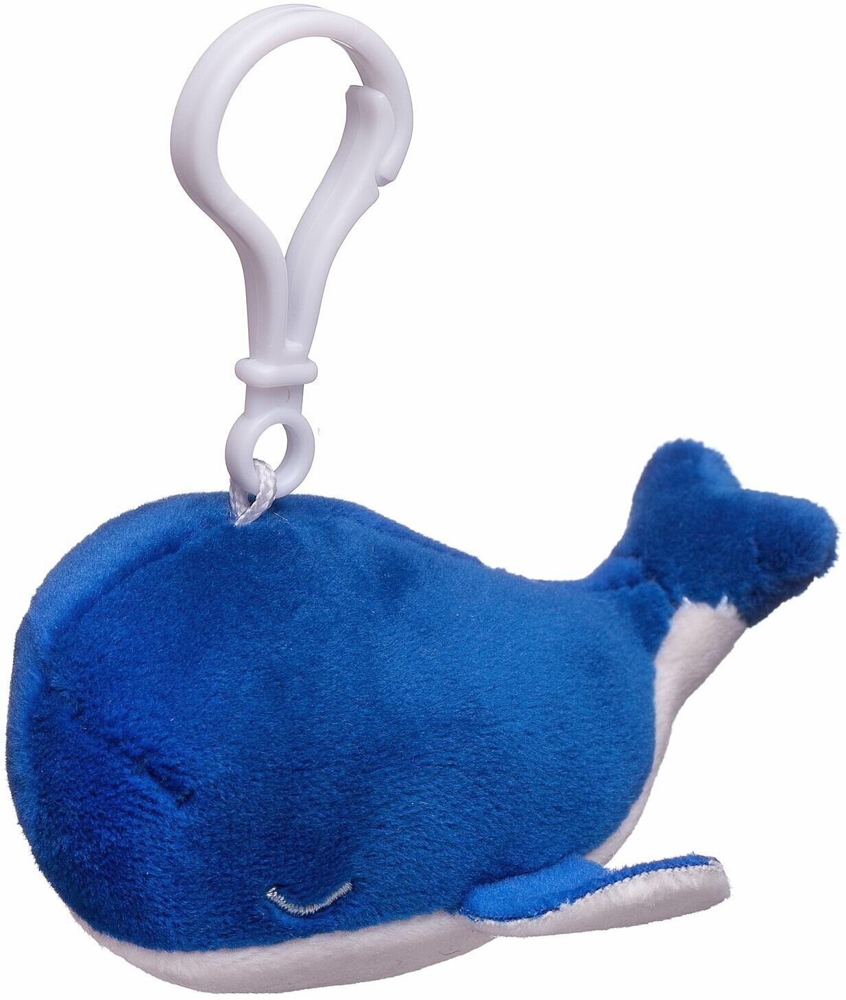 Мягкая игрушка Abtoys Supersoft mini кит, 7см with с пластиковым карабином