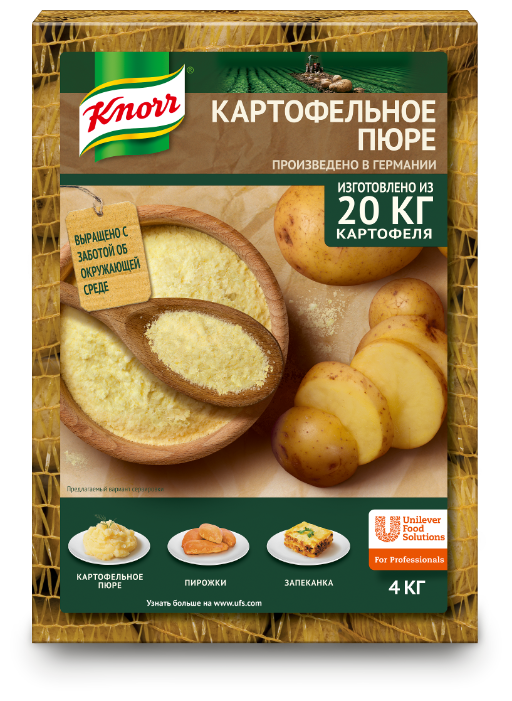 Knorr Картофельное пюре 4000 г