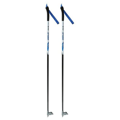 Палки лыжные стеклопластиковые «ЦСТ», длина 110 см, цвета микс