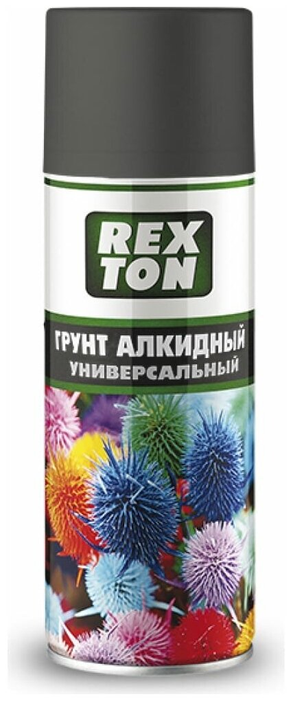 Грунт REXTON черный алкидный 520 мл RT-140.00