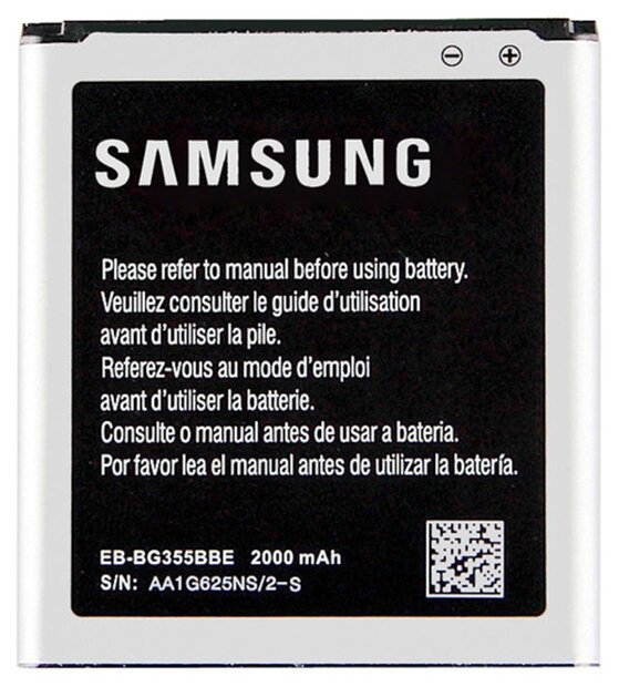 Аккумулятор Samsung EB-BG355BBE Samsung Galaxy Core 2 SM-G355H — купить по выгодной цене на Яндекс.Маркете