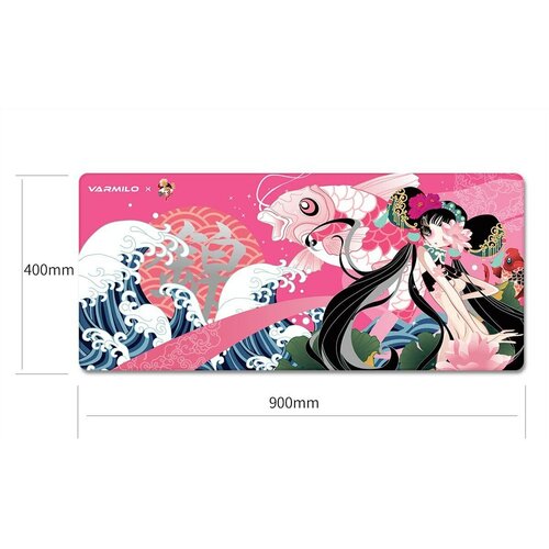 Коврик VARMILO Koi Series Camellia Desk Mat XL (ZDB011-01)