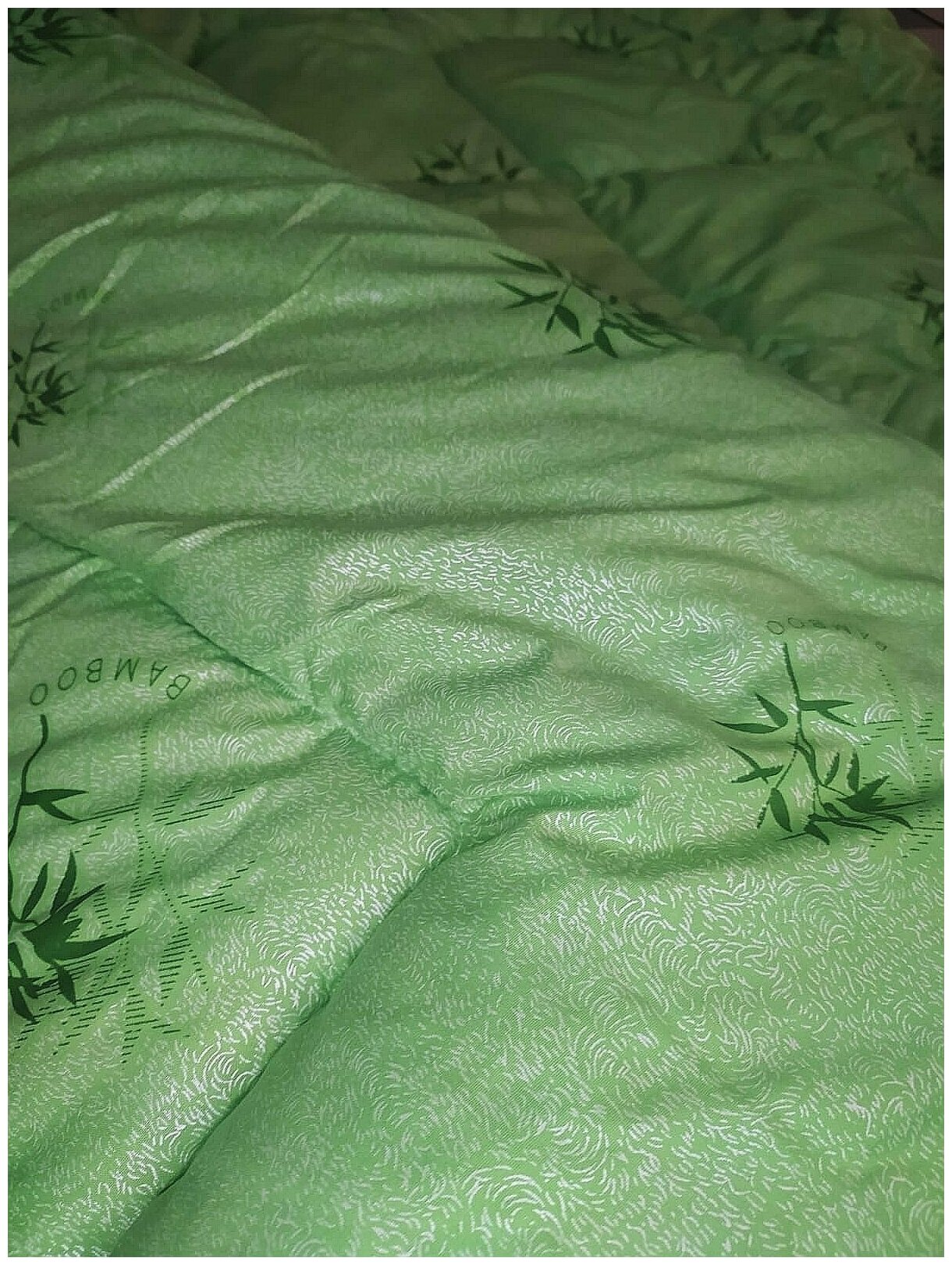 Зимнее Евро одеяло Асика «Бамбуковое волокно» 200х220 см - фотография № 9