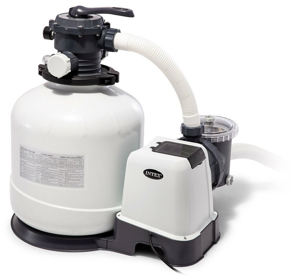 26652 Песочный фильтрующий насос INTEX SAND FILTER PUMP 9200л/ч. - фотография № 16