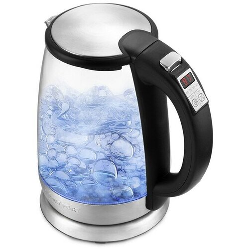 Чайник электрический Kitfort КТ-628 металл 17 л 2200 Вт регулировка t серебристый 776400₽