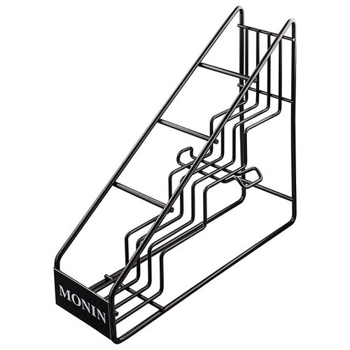 Подставка для 4-х бутылок Monin сталь нерж.; H7, L50, B5см; металлич.