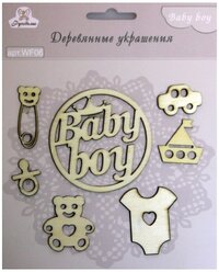 Украшение для скрапбукинга "Baby Boy"