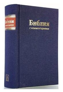 Библия. Книги Священного Писания Ветхого и Нового Завета. В Синодальном переводе с комментариями - фото №1