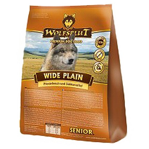 Wolfsblut - Сухой корм для пожилых собак Wide Plain Senior (Широкая равнина с кониной, бататом) 12,5кг