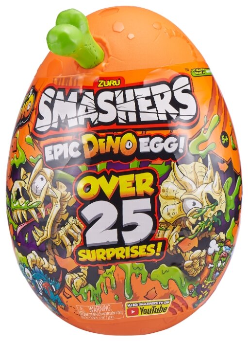 Игровой набор ZURU Smashers Дино-сюрприз в яйце 7448