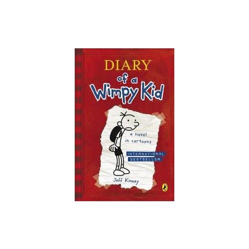 Jeff Kinney "Diary of a Wimpy Kid" офсетная