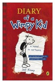 Jeff Kinney "Diary of a Wimpy Kid" офсетная - фото №1