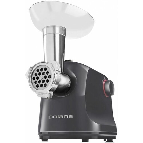 Мясорубка электрическая Polaris PMG 1872 RUS серая мощность 1800 Вт до 2 кгмин реверс 546800₽