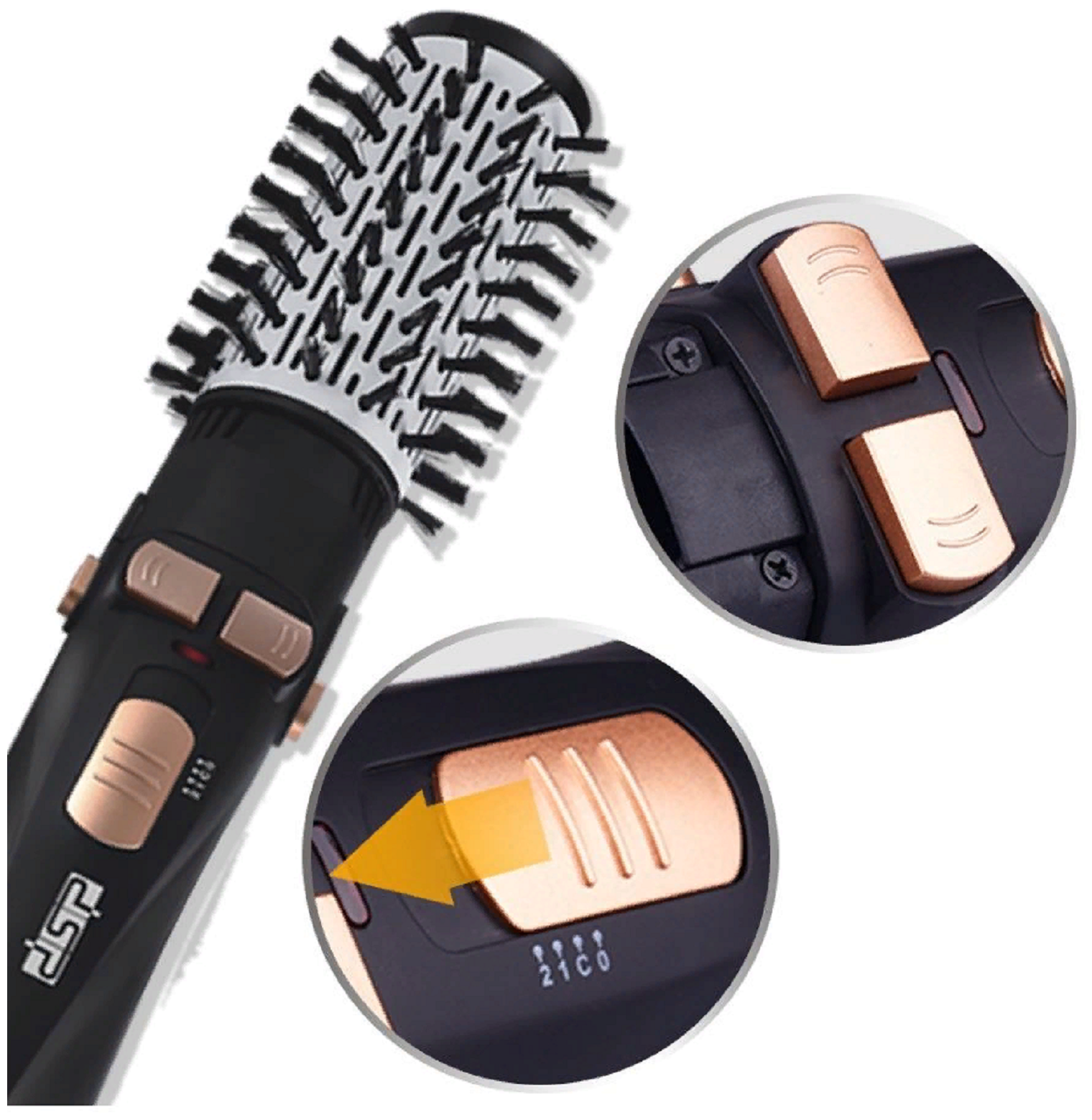 Набор для укладки волос TONE EXPRESS 50001 4 в 1/ фен-расческа фен-щетка,стайлинг брашинг - фотография № 4