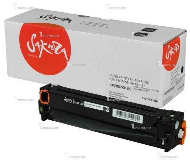 картридж Sakura CF210X/731Bk - фото №13