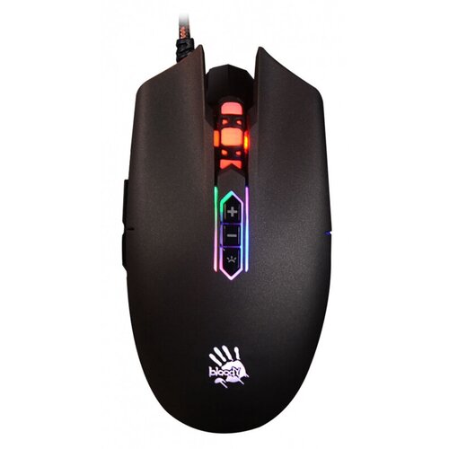 Мышь A4Tech Bloody Q80 черный оптическая 6200dpi USB 8but 190100₽