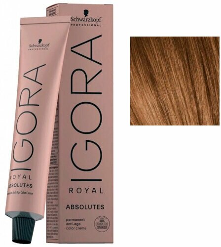 SCHWARZKOPF PROFESSIONAL 6-50 краска для волос Темный русый золотистый натуральный / Игора Роял Абсолют 60 мл - фото №4