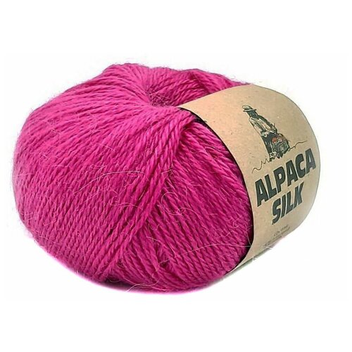 Пряжа Alpaca Silk Michell - 1 моток (150 м, 50 гр), цвет 6273