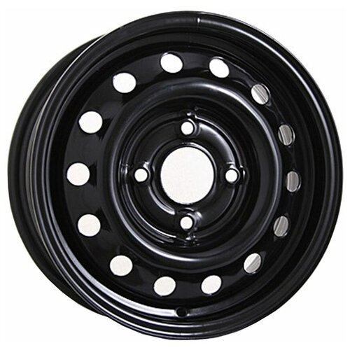 TREBL 9112683 TREBL 64H38D 6x15/5x100 ET38 CD57.1 Black_диск стальной!\Skoda Rapid/ VW Polo