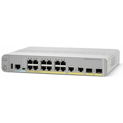 Коммутатор (свитч) Cisco (WS-C3560CX-8XPD-S) коммутатор cisco ws c3560cx 8xpd s