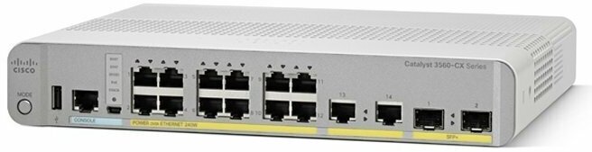 Коммутатор CISCO WS-C3560CX-8XPD-S