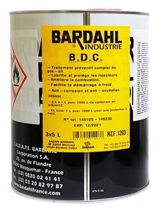 BARDAHL 1203 BDC Присадка в дизельное топливо 5л