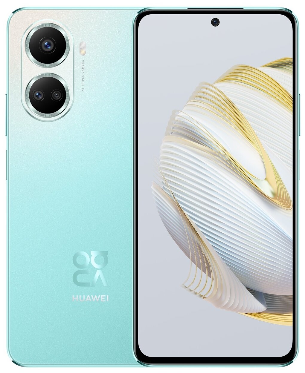 Смартфон HUAWEI Nova 10 SE 8/128 ГБ, мятный зеленый