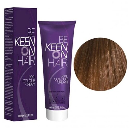 KEEN Be Keen on Hair крем-краска для волос XXL Colour Cream, 7.3 mittelblond gold