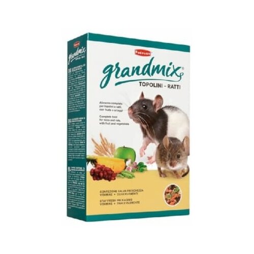 Корм для мышей и крыс, Grandmix Topolini Ratti, 1 кг