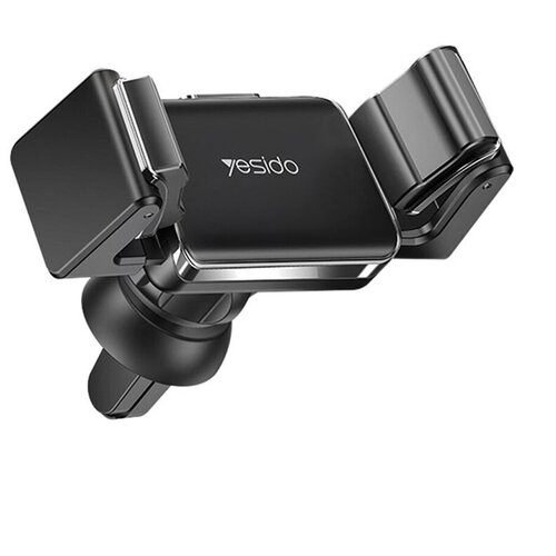 YESIDO C114 чeрный Держатель телефона на дефлектор черный YESIDO