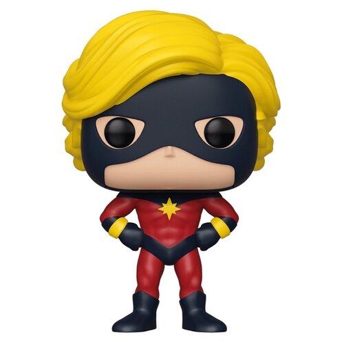 Фигурка Funko POP! Marvel: 80th First Appearance: Капитан Марвел 43362, 9.5 см дефо даниэль captain singleton капитан синглетон т 10 на англ яз