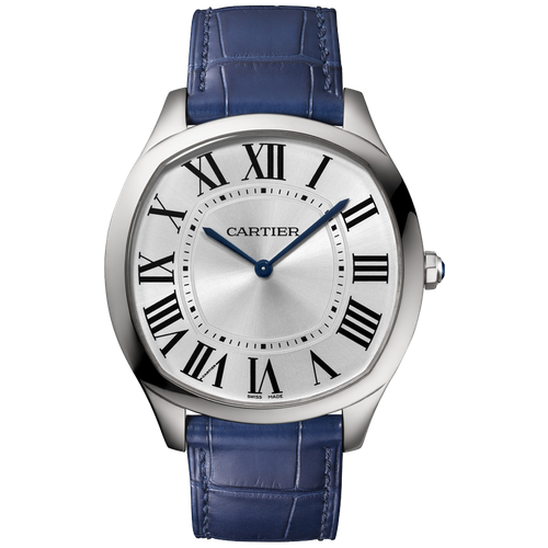 Наручные часы Cartier Cartier Drive De Cartier WSNM0011, синий, серебряный