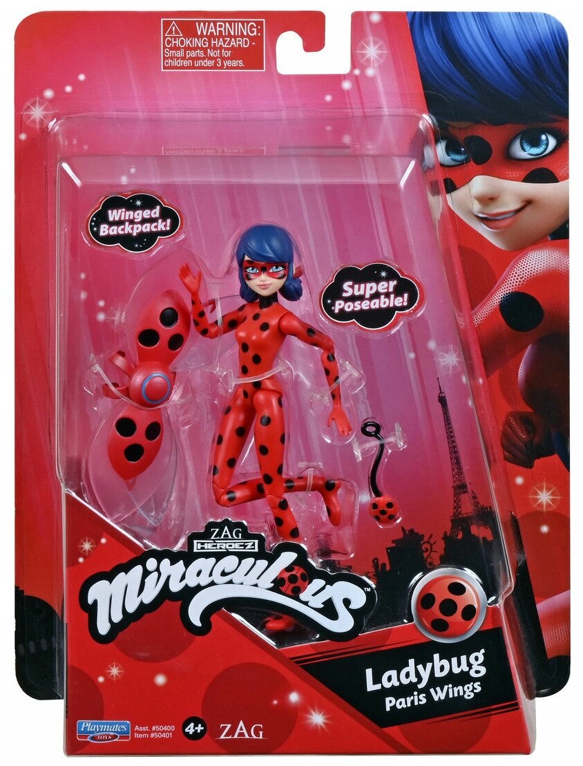 Фигурка MIRACULOUS 50401 Леди Баг с аксессуарами 12 см