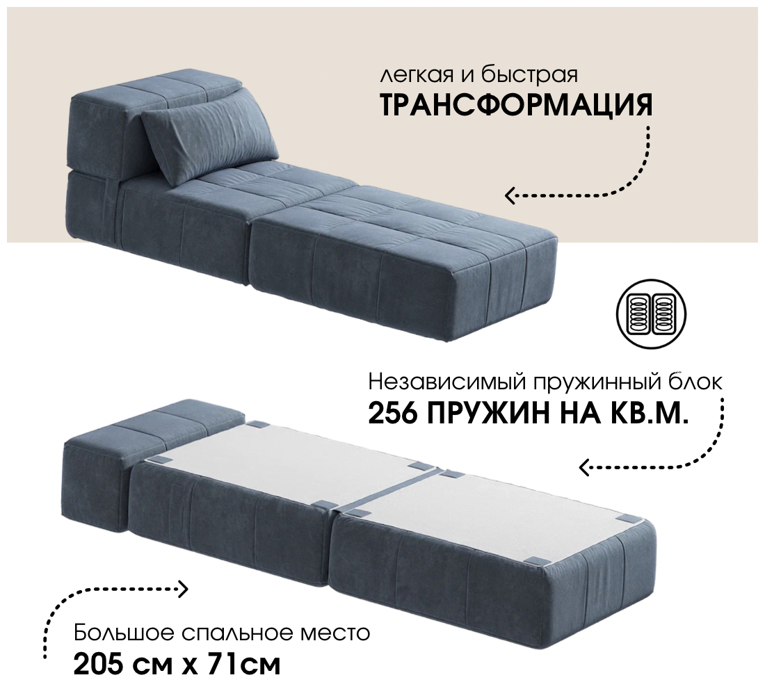 Кресло-кровать База Диванов Нега, Формула 968 - фотография № 4