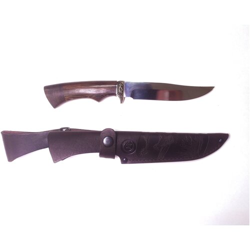 нож осетр сталь 95х18 венге Нож Мангуст (сталь 95Х18, рукоять венге)