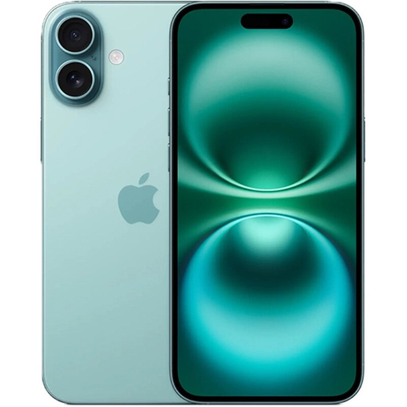 Смартфон Apple iPhone 16 Plus 256 ГБ, Dual: nano SIM + eSIM, зелёный