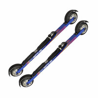 Лыжероллеры с креплениями SPINE Коньковые Concept Skate (615 / 70A_5 / 100х24) (синий)