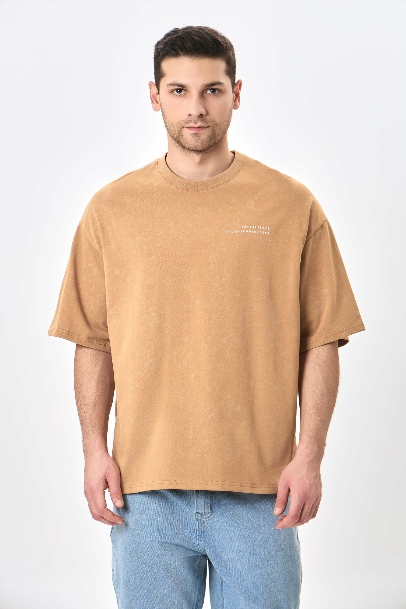 Футболка спортивная TERRA PRO, 1 шт., размер L, beige
