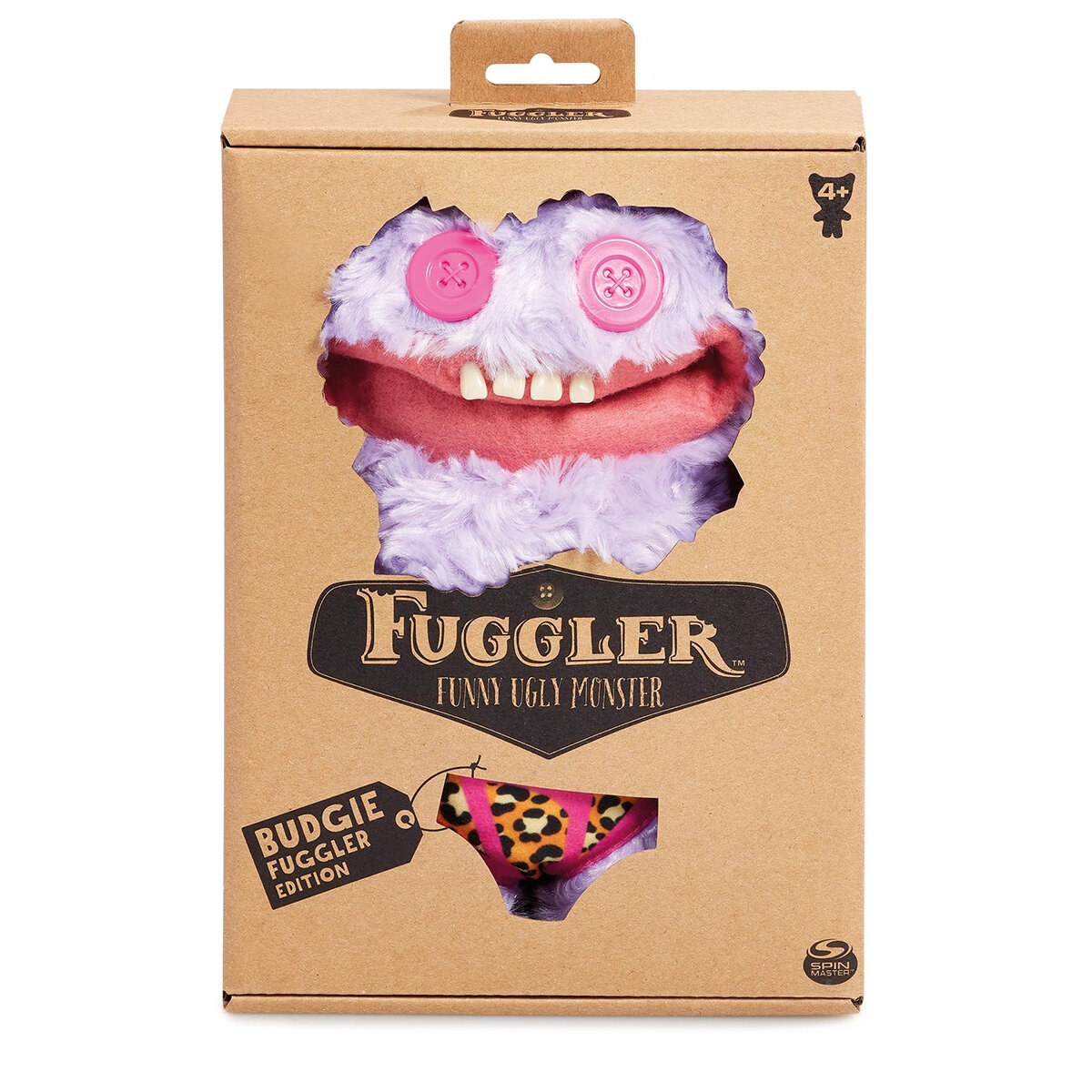 Мягкая игрушка Spin Master Fuggler Funny Ugly Monster Budgie Grin Grin / Забавный Уродливый монстр, Грин Грин — фото 1