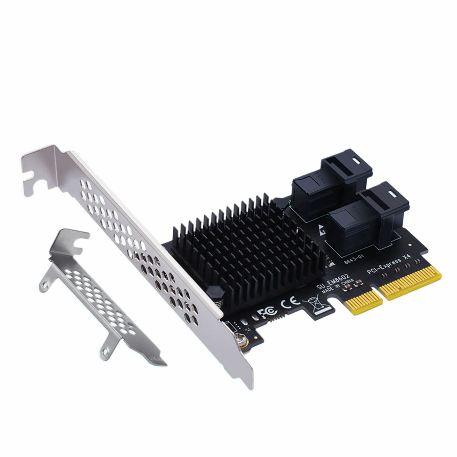 Плата расширения PCI-E SFF-8643, 2-портовый X4 U2, жесткий диск NVME PCI для адаптера Express, двухпортовый переходник, 20/30 Гб